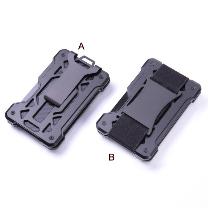 Para el portatarjetas AirTag Tracker Cartera RFID antirrobo de metal