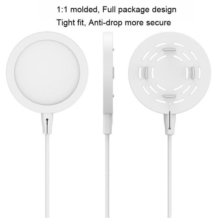 5 fundas protectoras de silicona para cargador inalámbrico CP06 Magsafe.