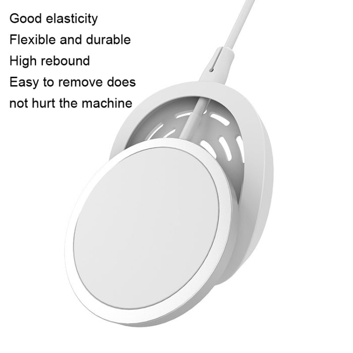 5 fundas protectoras de silicona para cargador inalámbrico CP06 Magsafe.