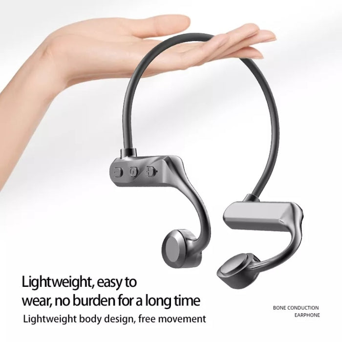 K69 Auricular Bluetooth Conducción de sonido Binoconic Business Sports Auricular