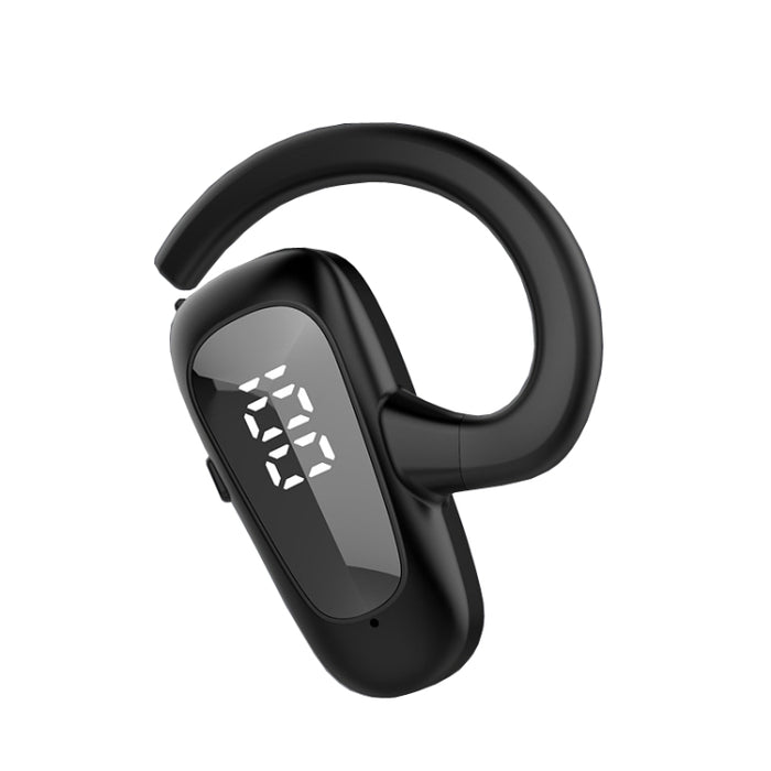 Conceptos de conducción ósea Auriculares estéreo Bluetooth con pantalla digital, estilo: