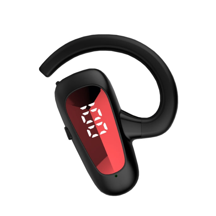 Conceptos de conducción ósea Auriculares estéreo Bluetooth con pantalla digital, estilo: