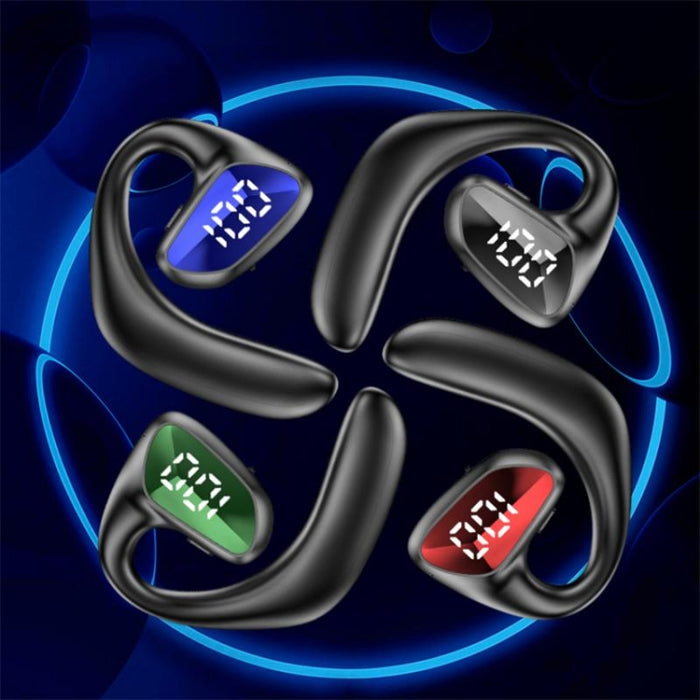Auricular Bluetooth M-K8 para colgar en la oreja, modelo comercial, auricular de conducción aérea