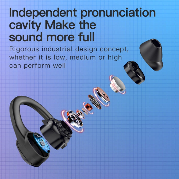 Pantalla digital de reducción de ruido AX9 con auriculares Bluetooth con compartimiento de carga