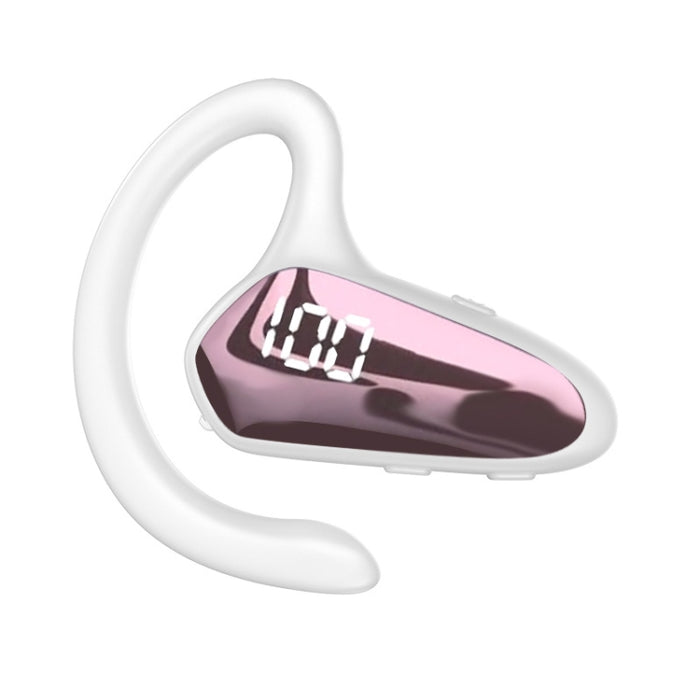 YX02 con pantalla digital Auriculares Bluetooth de conducción ósea del oído colgante
