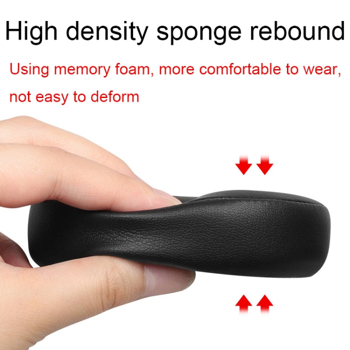Para Edifier G5BT 1 par de auriculares de cuero cubierta de esponja transpirable