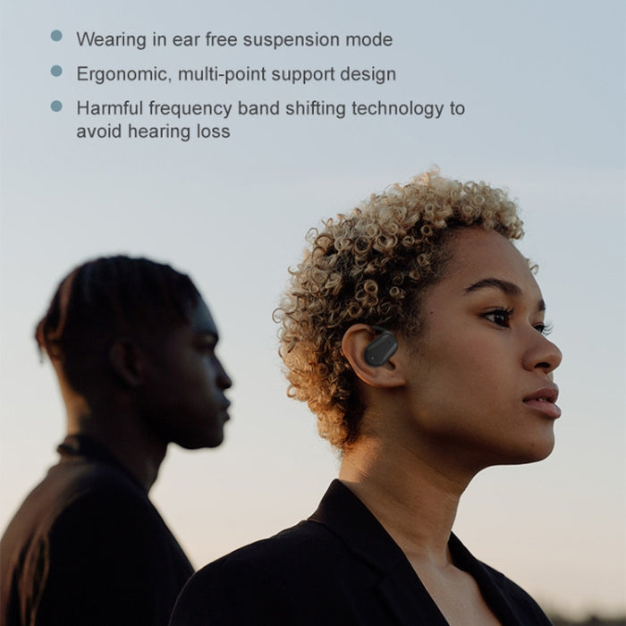 YJ77 Bluetooth 5.2 Auriculares de conducción ósea OWS montados en la oreja