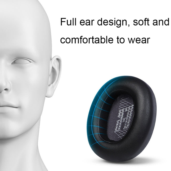 1 par de fundas de esponja para auriculares para JBL Live 650BTNC/660/E65BTNC/Duet NC