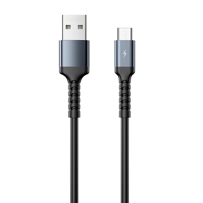 REMAX RC-C008 2.4A TPE Cable de datos anti-rotura suave, longitud 1 m