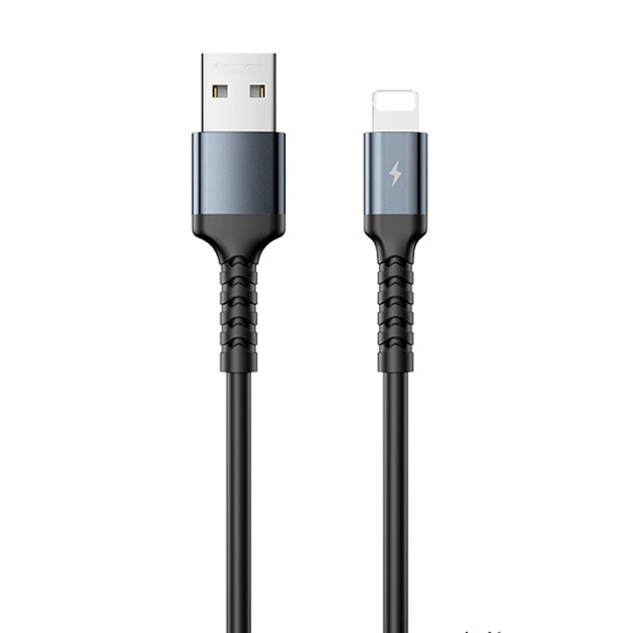 REMAX RC-C008 2.4A TPE Cable de datos anti-rotura suave, longitud 1 m