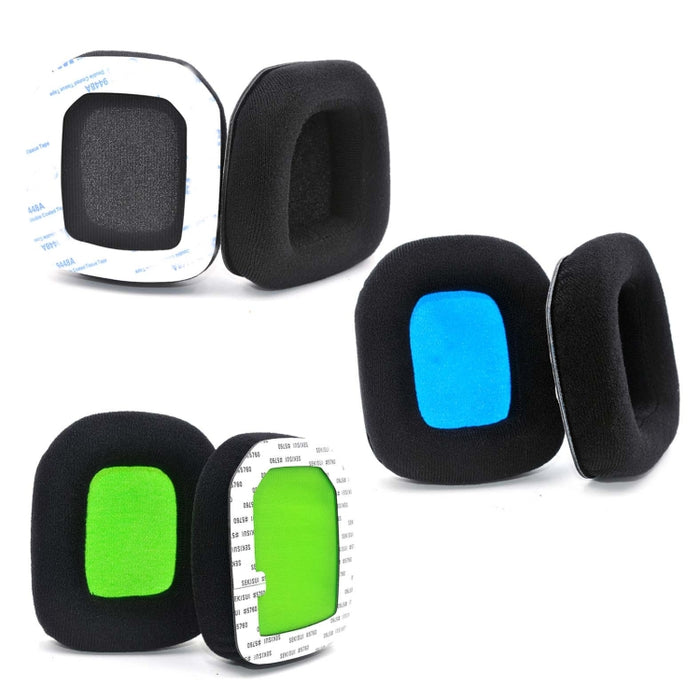 Para Logitech Astro A20 2 uds fundas de auriculares de espuma viscoelástica polar orejeras