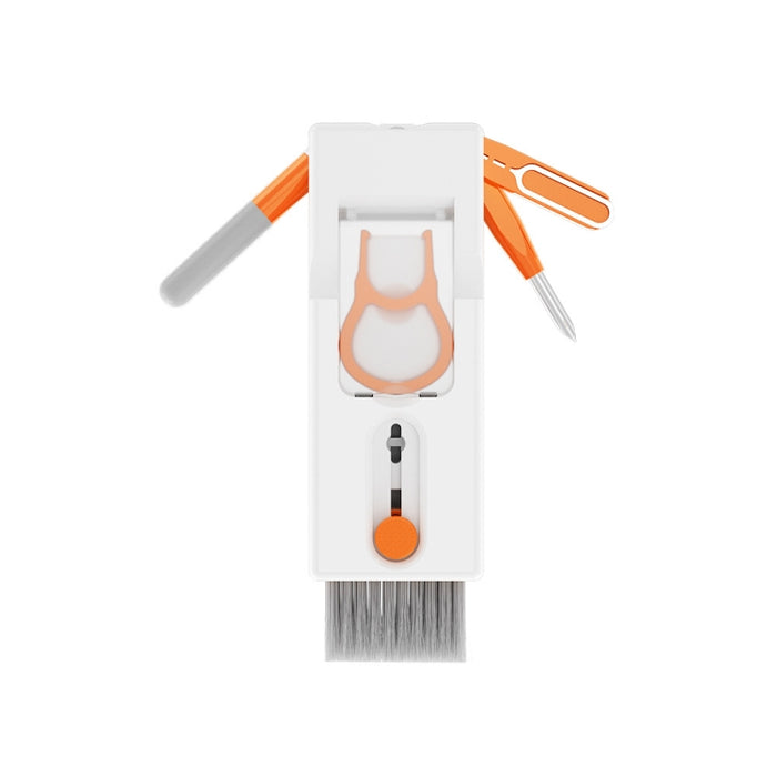 Q11 11-en-1 Kit de limpieza de teclado de computadora con pluma de limpieza de auriculares Bluetooth multifuncional