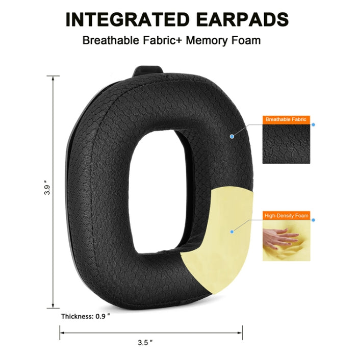 Para el accesorio de reemplazo de auriculares Logitech Astro A50 Gen4, especificaciones: