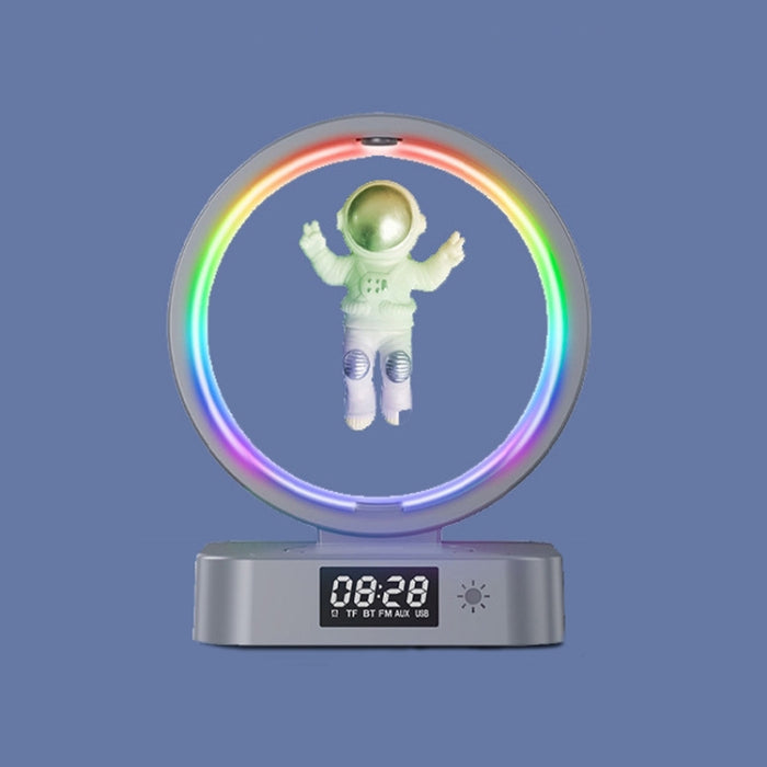 Y-558 Levitación magnética Astronauta TWS Altavoz Bluetooth con luz RGB, estilo: