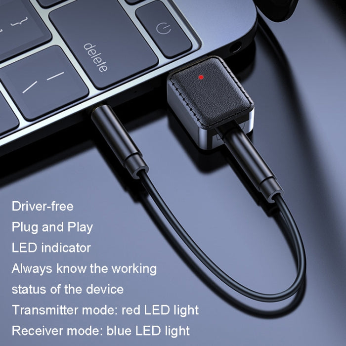 RX-TX-413 USB Bluetooth Recepción Lanzamiento Adaptador 2 en 1