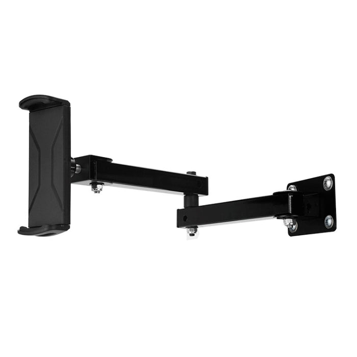 Soporte de pared para tableta, soporte para teléfono móvil, soporte extensible de brazo largo para dispositivos de 4 a 13 pulgadas