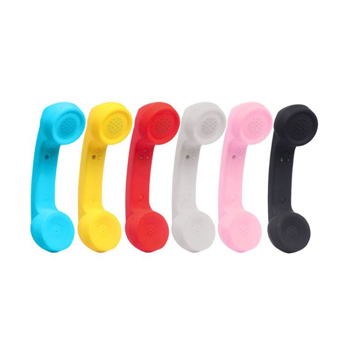 Conexión inalámbrica Bluetooth Micrófono retro Teléfono móvil externo Auricular
