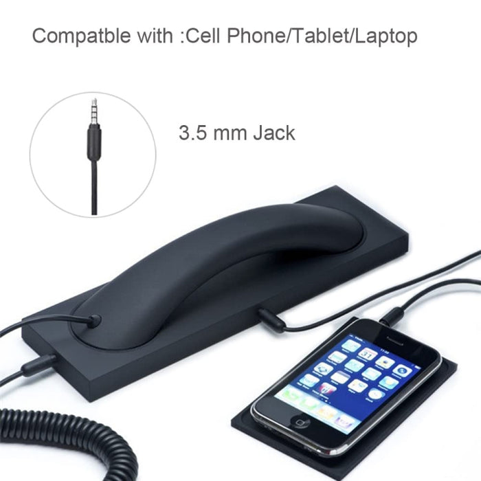 Auricular externo retro del teléfono móvil de la oficina del teléfono móvil universal de 3.5m m