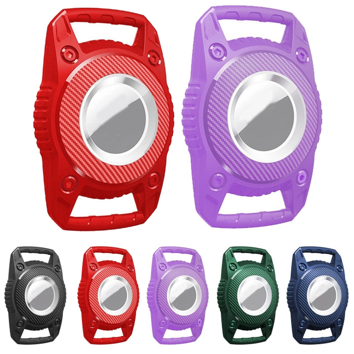 Para AirTag Funda protectora Tres pruebas Todo incluido IPX7 Cubierta de localizador a prueba de agua