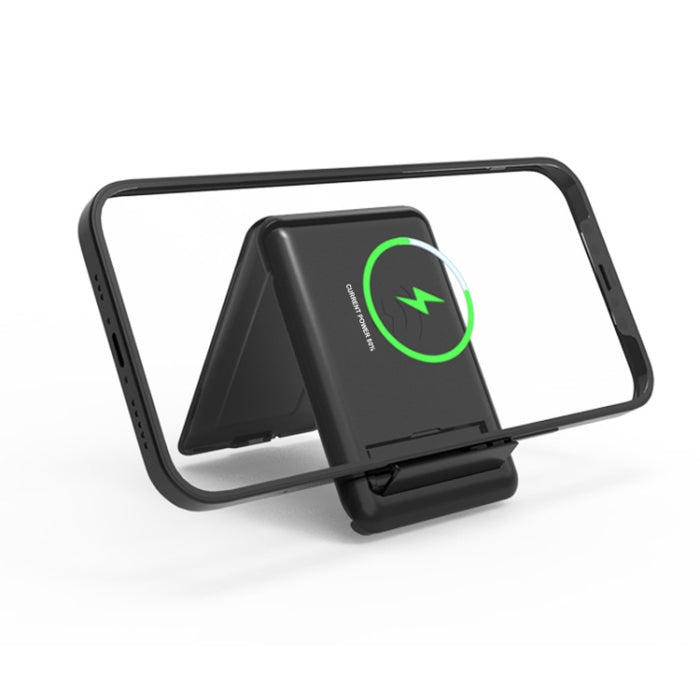 Organizador inalámbrico del cable de datos del cargador de BM3016C 15W con el soporte plegable del teléfono del adaptador