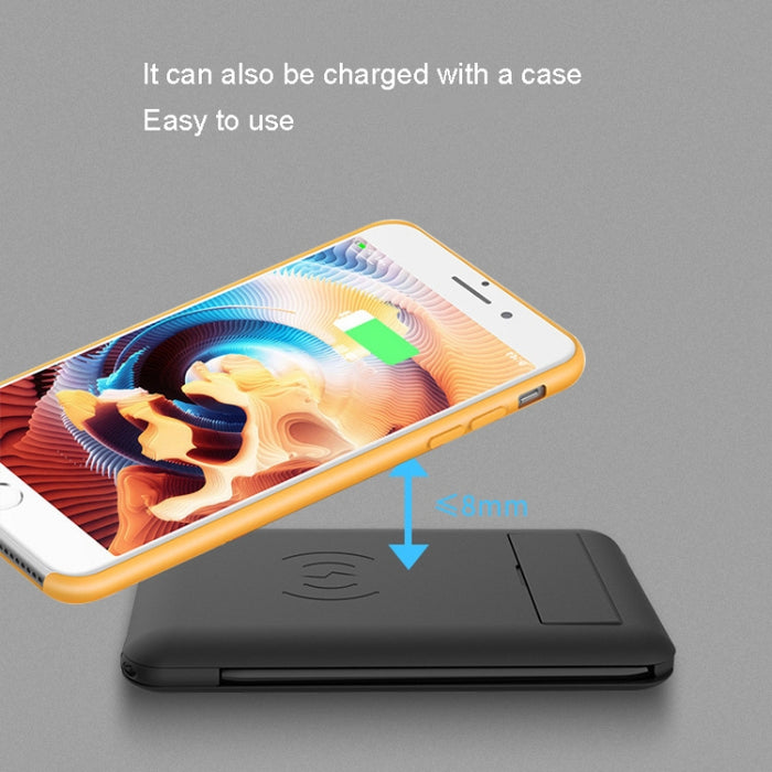 Organizador inalámbrico del cable de datos del cargador de BM3016C 15W con el soporte plegable del teléfono del adaptador