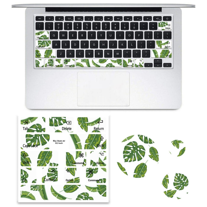 Para Macbook Air, 5 uds., teclado para ordenador portátil, pegatina de PVC