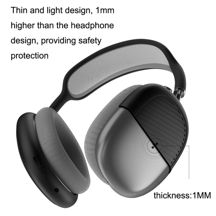 T2 para Apple AirPods Max 1 par de auriculares Bluetooth Funda protectora de silicona anticaída