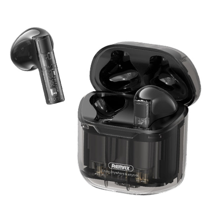 REMAX CozyBuds 6C TWS Auriculares Bluetooth inalámbricos de baja demora con cabina transparente