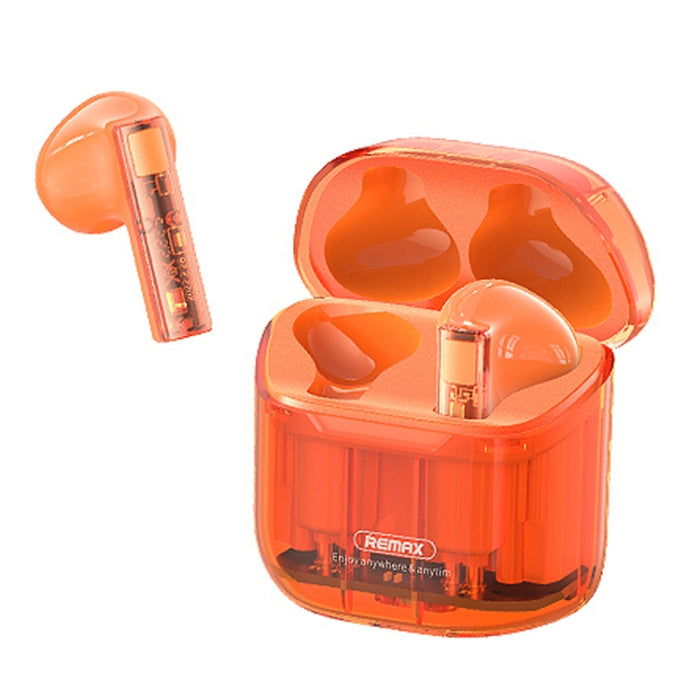 REMAX CozyBuds 6C TWS Auriculares Bluetooth inalámbricos de baja demora con cabina transparente