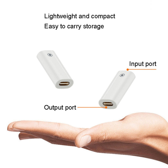 Para Apple Pencil 1/2 Adaptador de carga Stylus Convertidor de carga