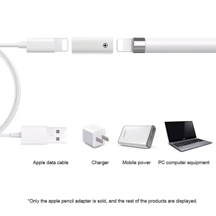 Para Apple Pencil 1/2 Adaptador de carga Stylus Convertidor de carga
