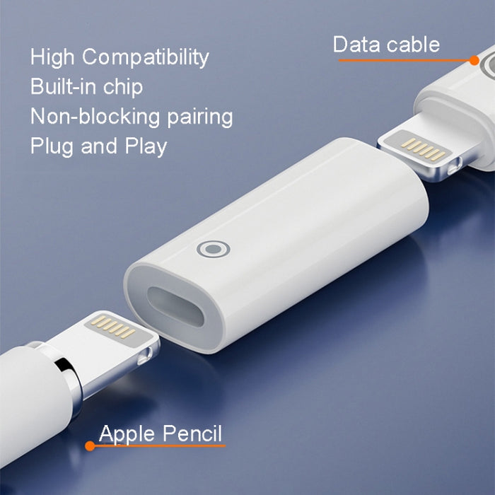 Para Apple Pencil 1/2 Adaptador de carga Stylus Convertidor de carga