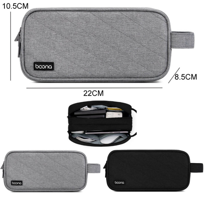 Baona BN-B001 - Organizador de auriculares con cable de alimentación para portátil