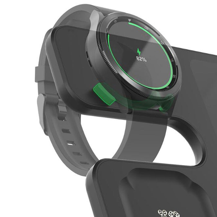 EDCS889 para Samsung Series 3 en 1 teléfono móvil reloj auricular cargador inalámbrico
