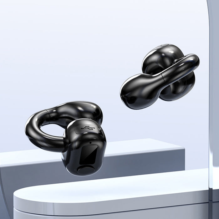 Auriculares Bluetooth M10 IPX5 impermeables con clip para la oreja, estilo: