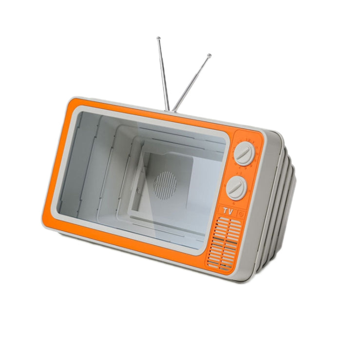 Retro TV Teléfono móvil Pantalla Amplificador de video Soporte para teléfono móvil