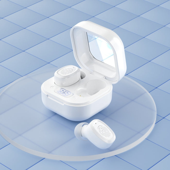 Con auriculares inalámbricos Bluetooth estéreo con compartimiento de carga, estilo: