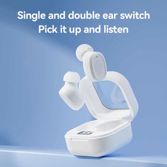 Con auriculares inalámbricos Bluetooth estéreo con compartimiento de carga, estilo:
