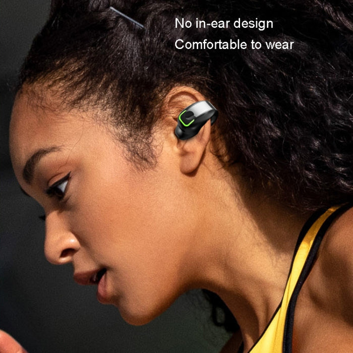 GD28 IPX4 Auricular Bluetooth con clip ligero de una sola oreja a prueba de agua