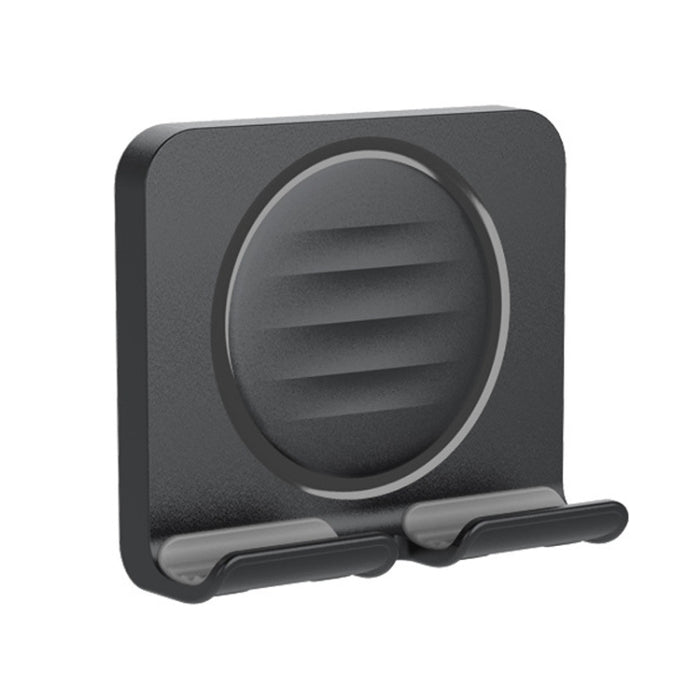 Soporte para teléfono móvil de pared sin perforaciones giratorio multifuncional B86