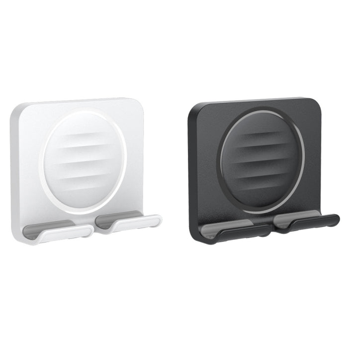 Soporte para teléfono móvil de pared sin perforaciones giratorio multifuncional B86