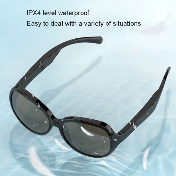 Gafas de sol inteligentes con Bluetooth 5.3, auriculares inalámbricos, gafas de sol antipolarizadas con luz antifuerte