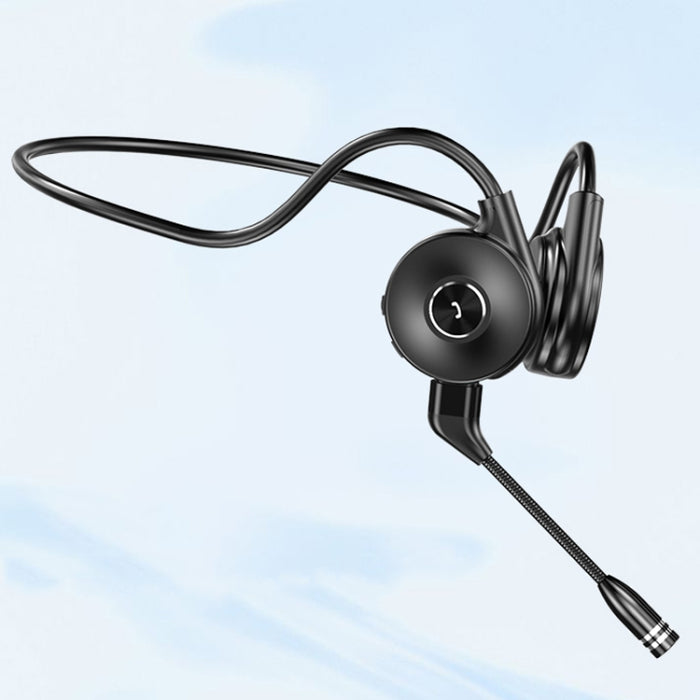 Auriculares Bluetooth de conducción ósea para deportes con sonido estéreo M1 con micrófono