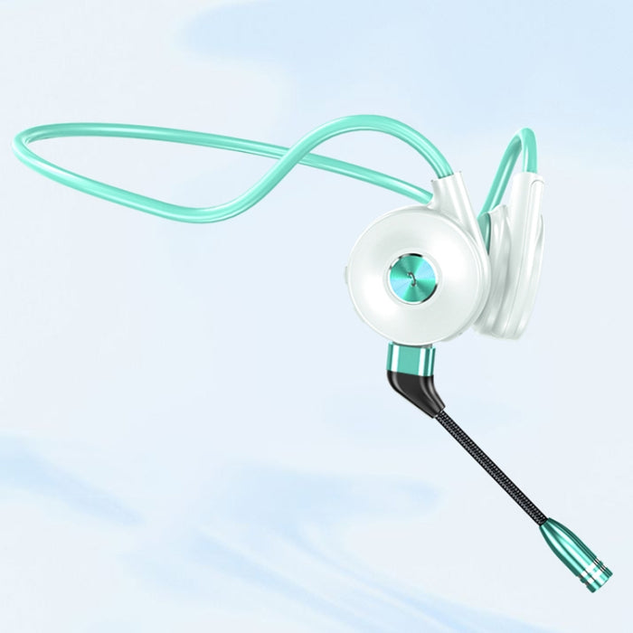 Auriculares Bluetooth de conducción ósea para deportes con sonido estéreo M1 con micrófono