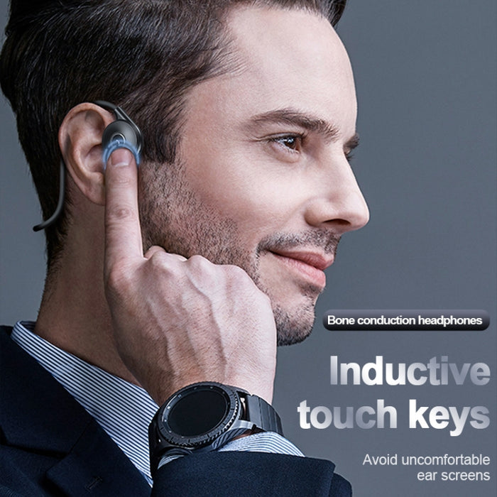 Auriculares Bluetooth de conducción ósea para deportes con sonido estéreo M1 con micrófono