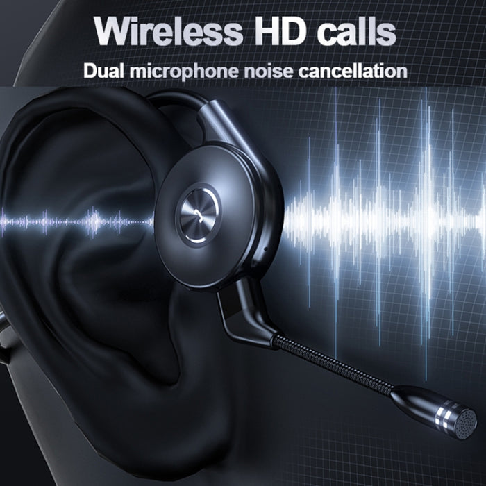 Auriculares Bluetooth de conducción ósea para deportes con sonido estéreo M1 con micrófono