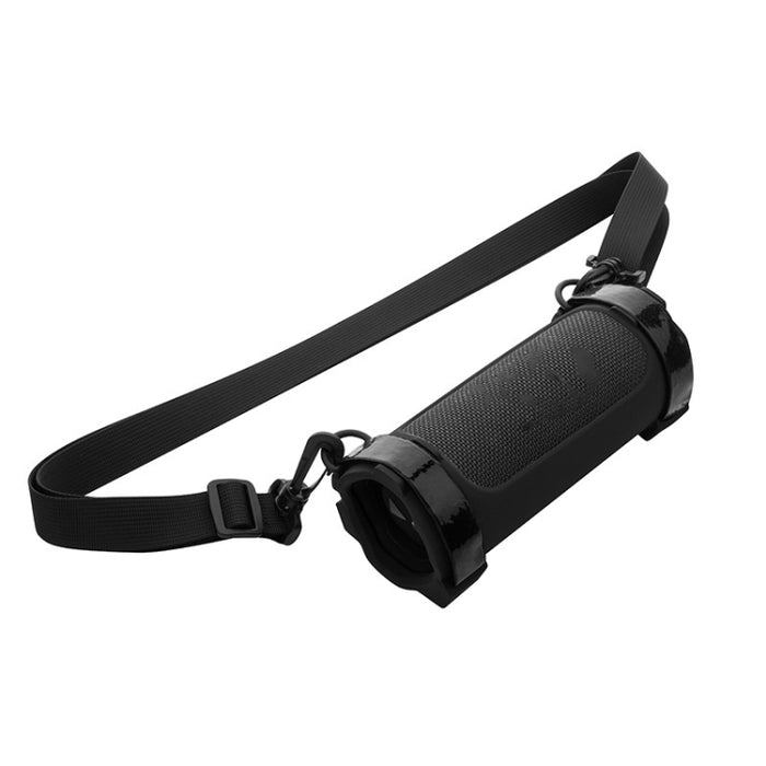 Para JBL Flip 6 Speaker Bag Estuche de viaje de silicona con correa para el hombro