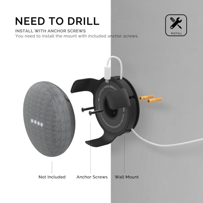 Soporte de pared AhaStyle PT62 Soporte de altavoz inteligente