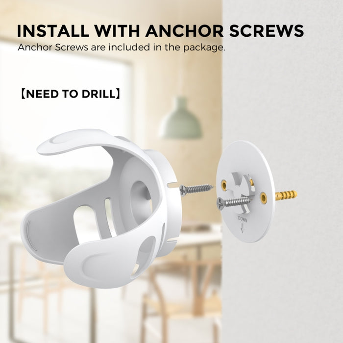 Soporte de almacenamiento de pared para altavoz Amazon Echo Dot 4/5 AhaStyle PT183