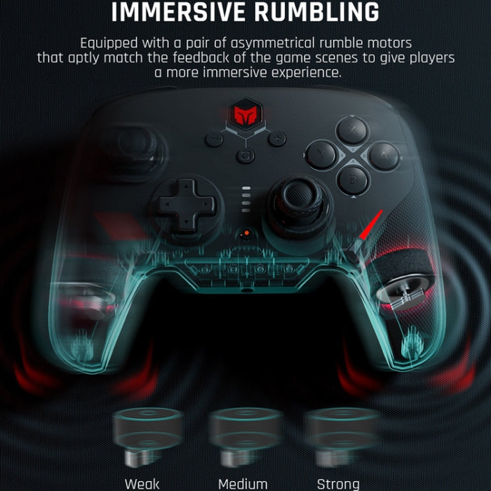 Gamepad mecánico completo Bluetooth con cable Interruptor de soporte de modo dual / PC / Android / IOS